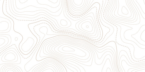 Topographic map background. Geographic line map with elevation assignments.Abstract lines and wavy background. Grid geographic relief. Terrain path.  © MDSOHEL