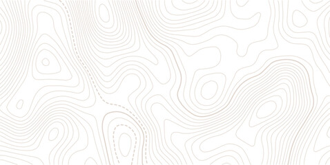 Topographic line contour map background, geographic grid map.Seamless Light topographic topo contour map background, vector illustration. © MDSOHEL