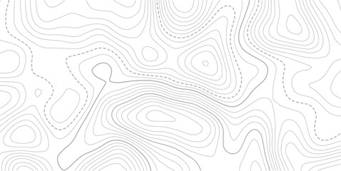 Topographic line contour map background, geographic grid map.Seamless Light topographic topo contour map background, vector illustration. © MDSOHEL