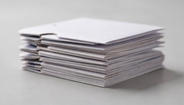 Closeup medium shot of small booklets of ultrathin lens tissue stacked emphasizing compact portability and tailored sheets for safe lens maintenance.