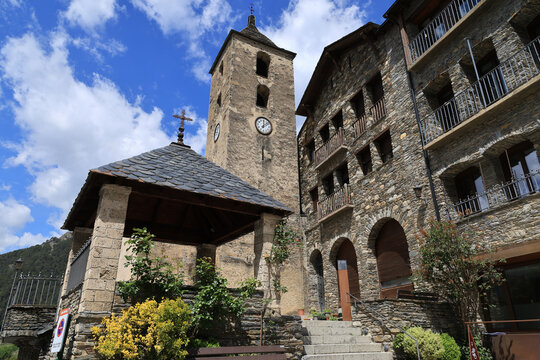 Romanesque church of Sant Corneli and Sant Cebria in Ordino, Andorra  