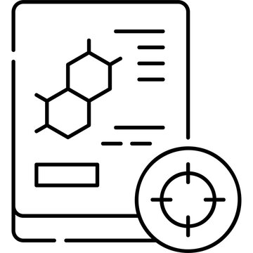 Line Art Accuracy Icon