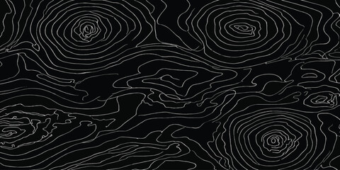 Circular topographic contour lines abstract pattern with circular topographic elevation abstract geography cartography monochrome minimalist visualization contrast geometric complexity © MOHAMAD