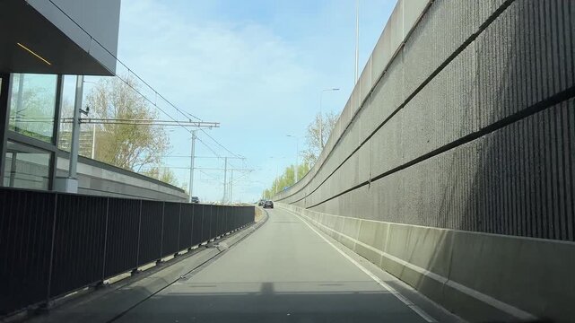 Underpass Scene in Amsterdam Suburb