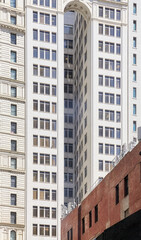 Obraz premium Diverse architecture of New York City, USA.