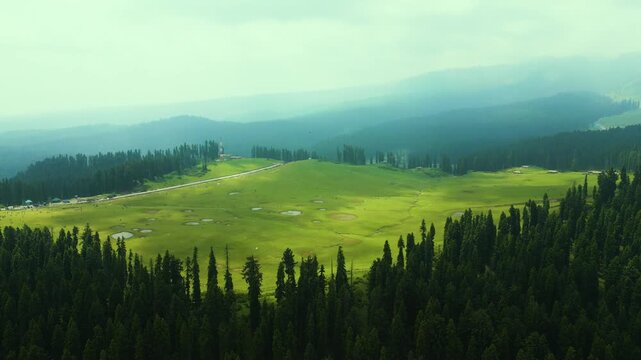 Doodhpathri (Valley of Milk) is a tourist destination and a hill station in the Indian administered union territory of Jammu and Kashmir. It is located in khan sahab area of Budgam district.