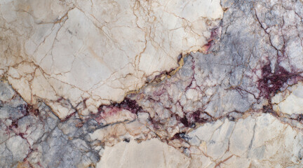 Fototapeta premium Intricate marble vein patterns with earthy pink and gray undertones stone veining texture natural
