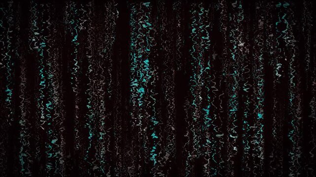 Cyber flesh data stream matrix digital rain code pink