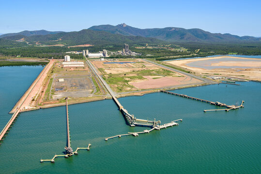 Wharfs at Fishermans Landing Near Gladstone
