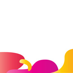 Obraz premium Vibrant Abstract Fluid Shape Background