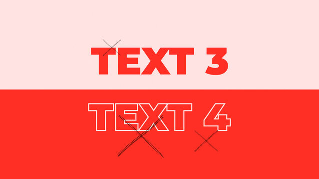 Bold Split Screen Logo Reveal Fast Kinetic Text Intro Broadcast Opener