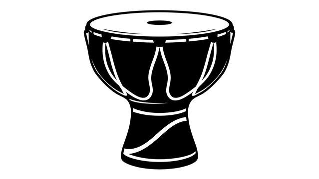 Black and white coffee cup icon illustration.