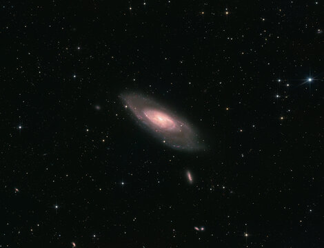 A dive into M106 galaxy
