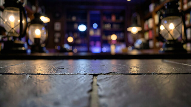 Shallow depth of field rough cha