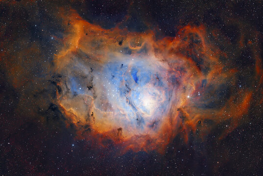M8 - Lagoon Nebula (SHO)