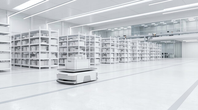 Warehouse automation technology with robotics for efficient fulfillment processes