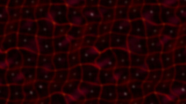 Blood ruby liquid metal waves red metallic luxury fluid