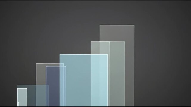 Transparent rectangles in various sizes.