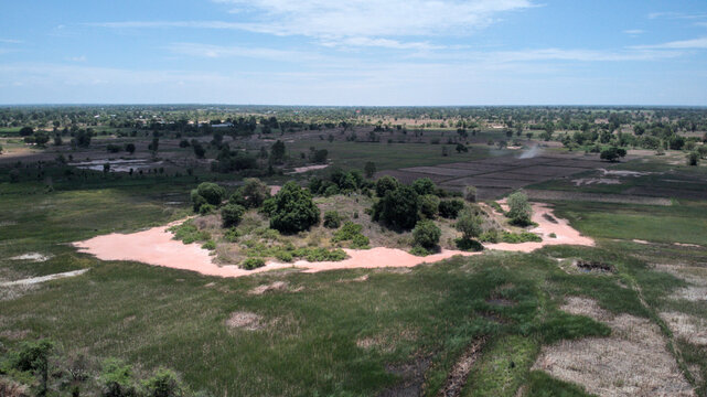 Non Din Archaeological Site at Ban Nong Hua Chang, Dan Khun Thot, Nakhon Ratchasima, Thailand