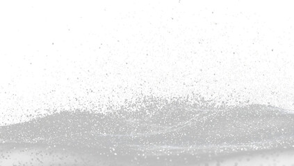 Fototapeta premium Christmas Snow Overlay with Realistic Winter Atmosphere PNG