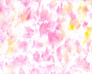 Fototapeta premium Pastel Pink Tie Dye Watercolor Background