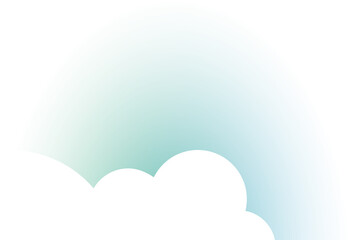 Fototapeta premium Soft Cloud Gradient
