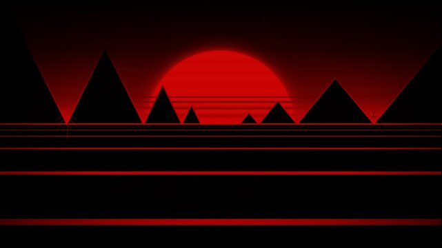 Vaporwave retrowave grid sun retro 80s nostalgia neon