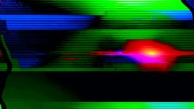 Glitch Wipe Transition Template Dynamic RGB Split