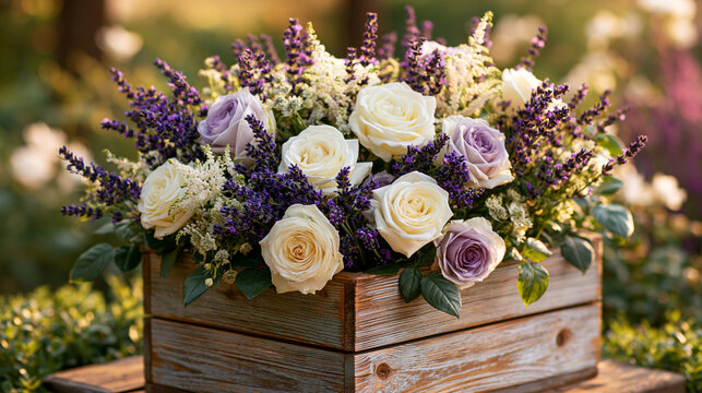 bouquet of roses,decor