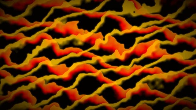 Liquid marble flow topographical contour map terrain wave