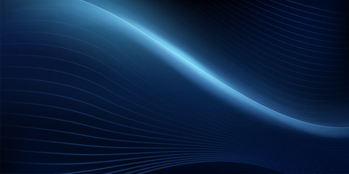 Abstract blue background, modern design, vector illustration.