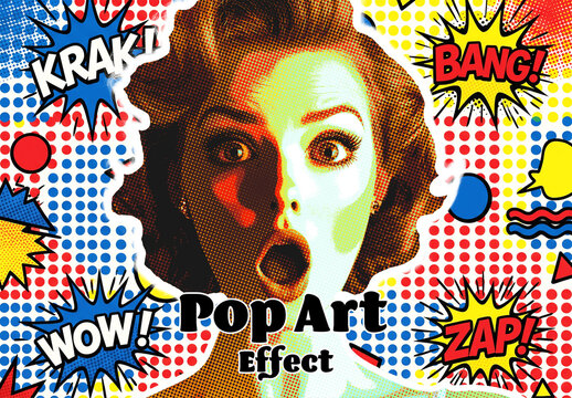 Pop Art Photo Effect