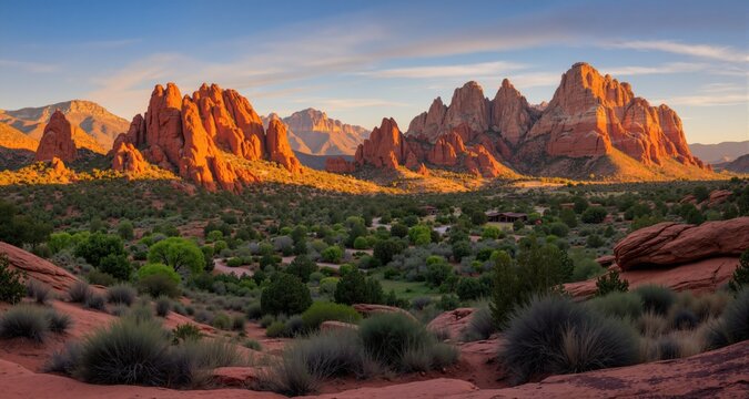 Garden of the Gods Panorama
