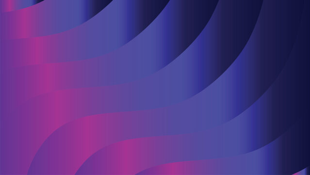 Abstract background with flowing liquid waves in vibrant purple and blue gradient colors for modern digital design projects and creative technology...
