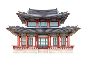 Fototapeta premium Architecture building palace korea.