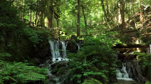 瓜割の滝