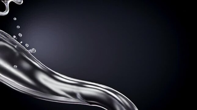 Silky white fabric with delicate folds and soft lighting creates an elegant drape against a dark gradient background.