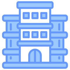 Obraz premium Apartment Building Icon