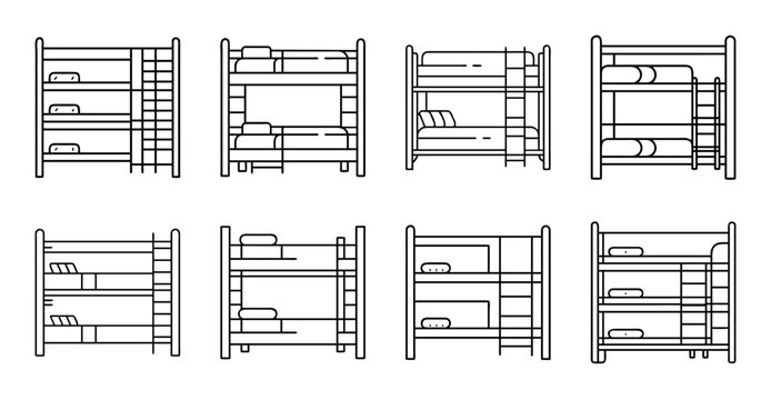 Modern flat pack wardrobe storage designs - Eight clean, minimalist flat pack wardrobe and storage unit designs in a neutral style for modern interiors.