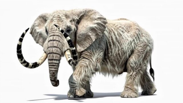 Big giant imaginary prehistoric elephant