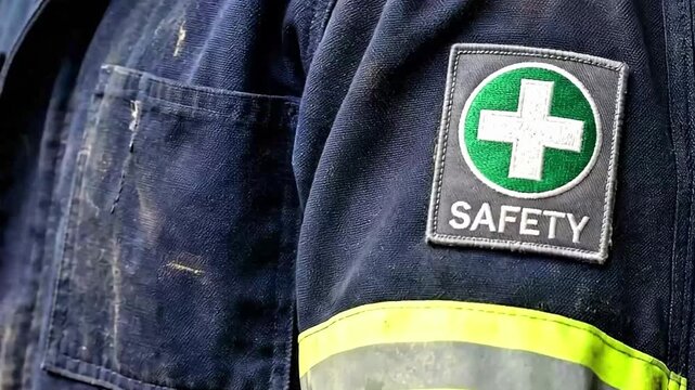 Video, occupational safety and health (OSH) worker, Safety, close-up, mining and construction industries, workers,  
