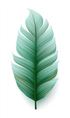 Obraz premium Elegant palm leaf design for nature inspired artwork