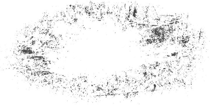 Black and White Grunge Texture with Dust Grain Noise, Distorted Overlay Effects, Dirty Wall Surface and Retro Vintage Background Design.