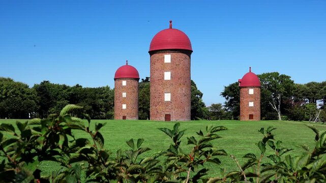 明治公園の古いサイロ