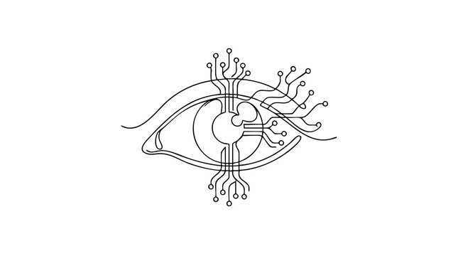 Detailed Eye with Tears.