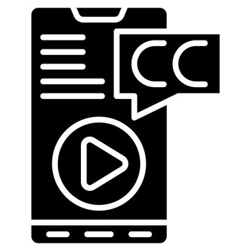 Closed Caption Icon