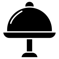 Fototapeta premium Food Platter Icon