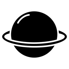 Fototapeta premium Space Debris Icon