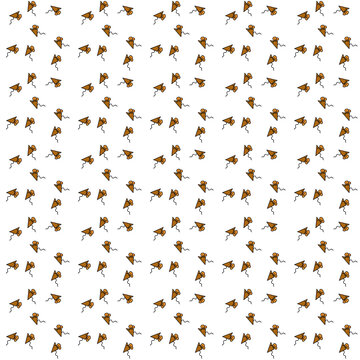Seamless pattern of mouse abstrack illustration kids reference