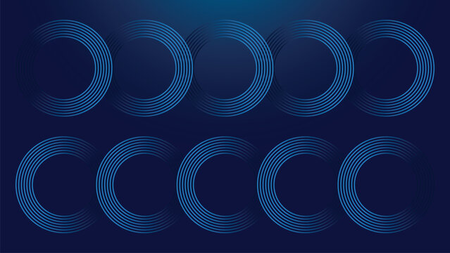 abstract blue background with binary code